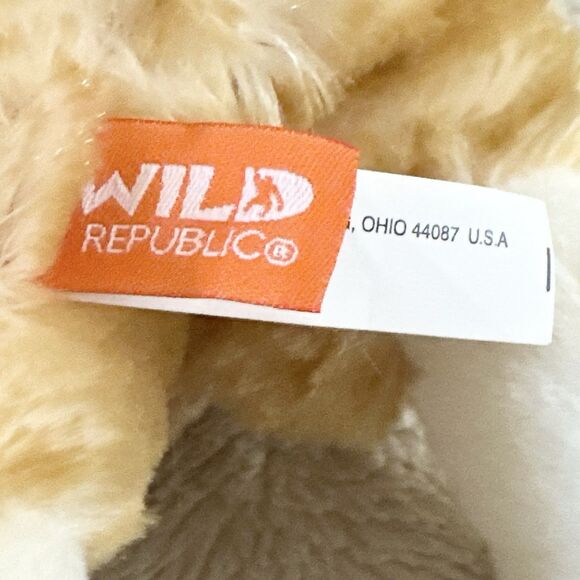 Wild Republic Fennec Fox 13" Realistic Plush Stuffed Animal Toy Zoo Big Ears - Picture 5 of 6